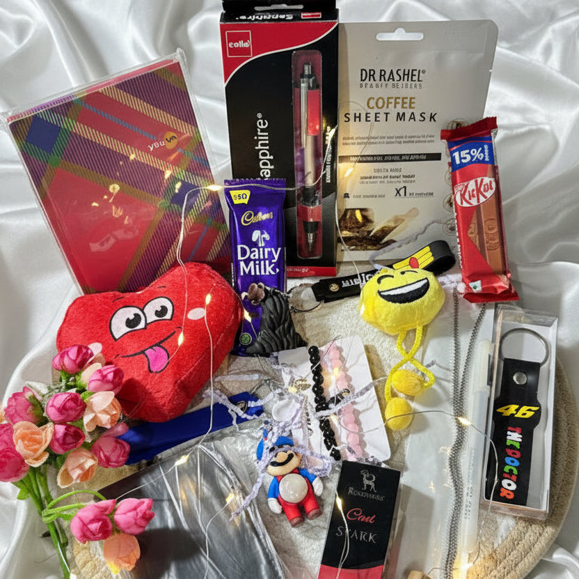 Love Gift Box – Romantic Curated Set(with fairy lights)
