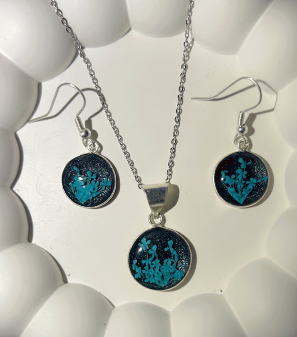 A captivating contrast—nature meets night sky