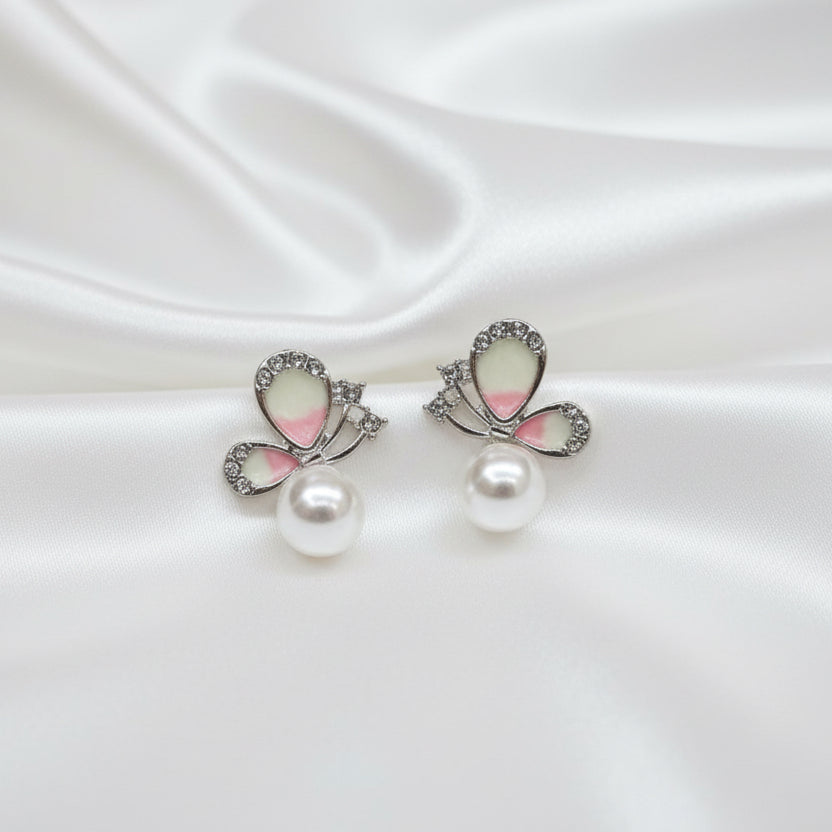 Enamel earrings