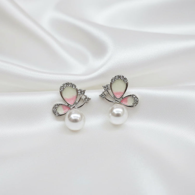 Enamel earrings