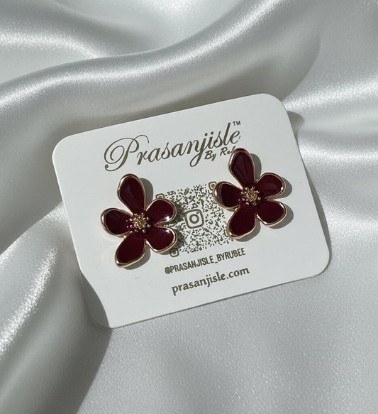 Floral Stud Earrings