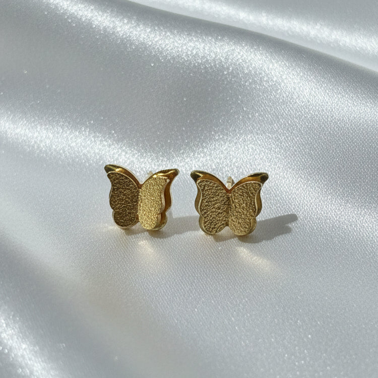 Golden Monarch Frosted Studs