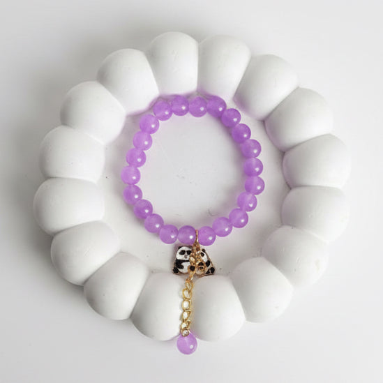 Cute Panda Charm Beaded Bracelet | Colorful Aesthetic Crystal Jewelry