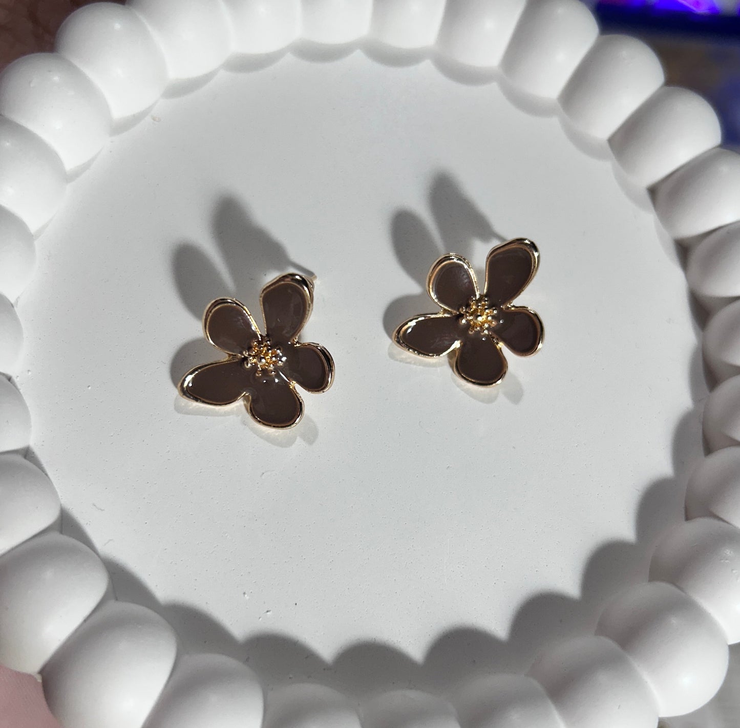 Floral Stud Earrings