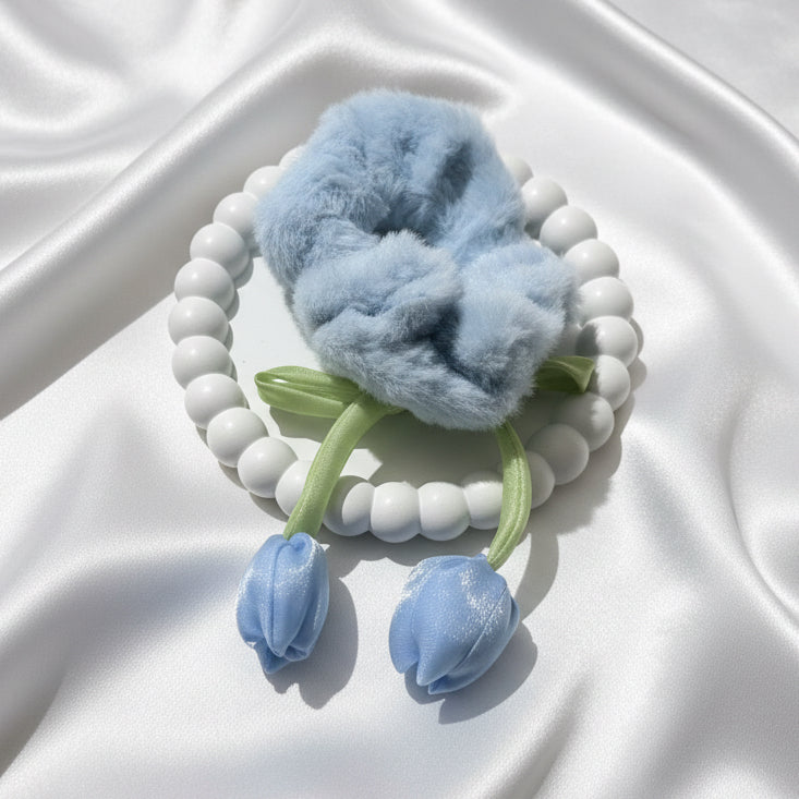 Tulip Garden Scrunchie Collection
