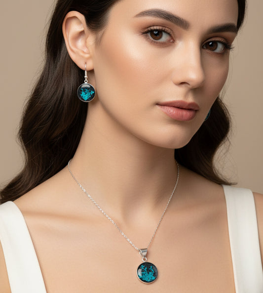 A captivating contrast—nature meets night sky