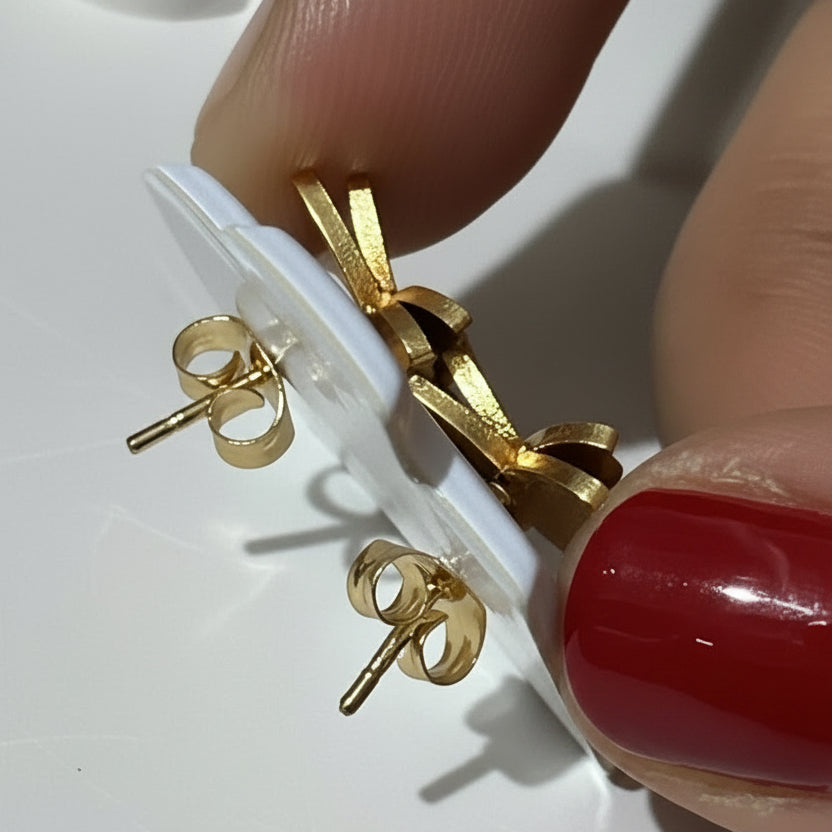 Golden Monarch Frosted Studs