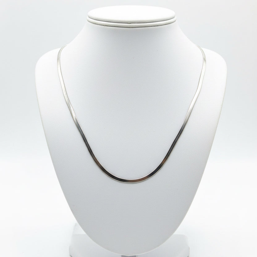 Men’s Sleek Sterling Silver Snake Chain