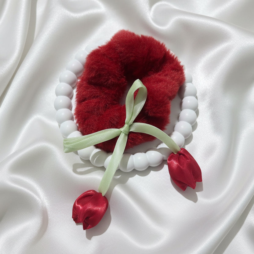 Tulip Garden Scrunchie Collection