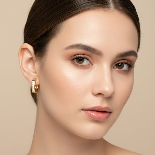 Luxe Eternity Crystal Huggies