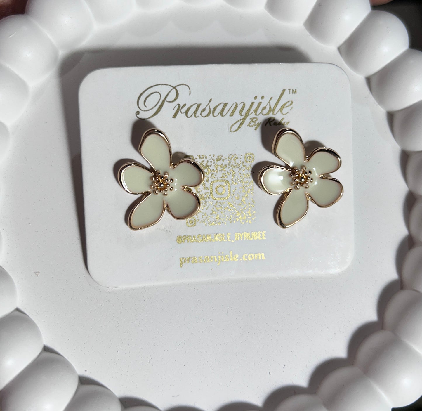 Floral Stud Earrings