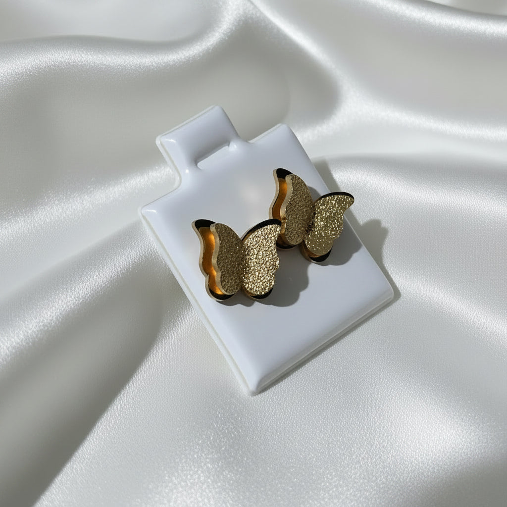 Golden Monarch Frosted Studs