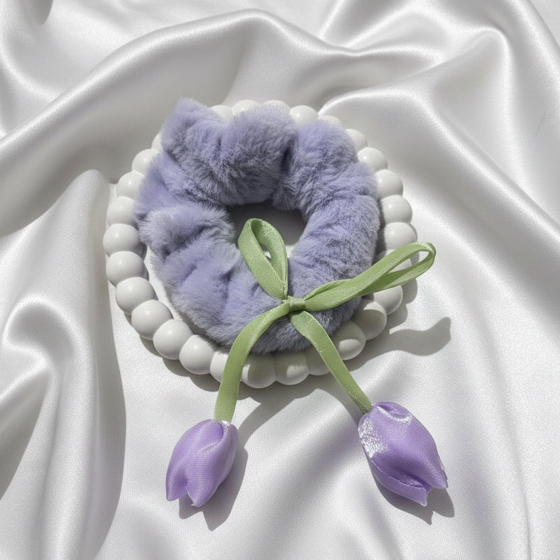 Tulip Garden Scrunchie Collection