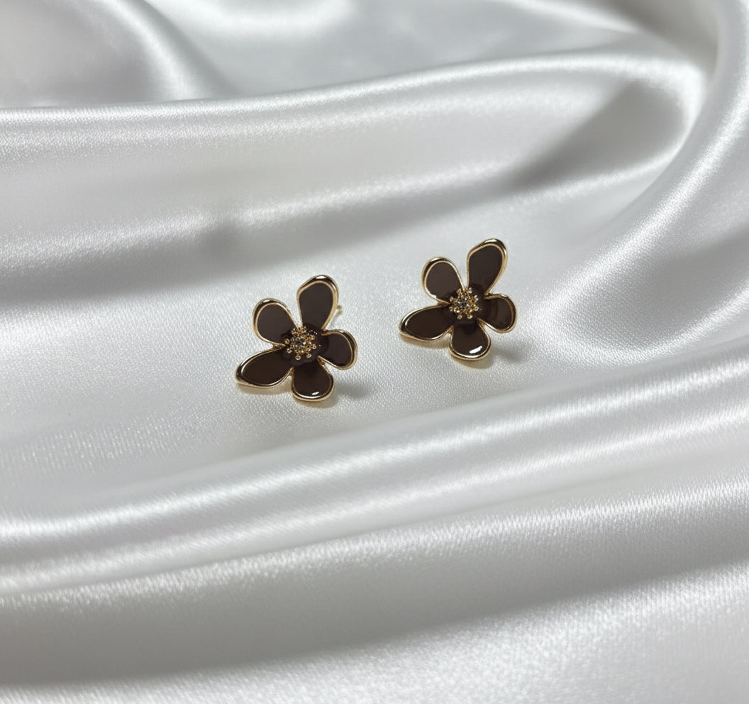 Floral Stud Earrings