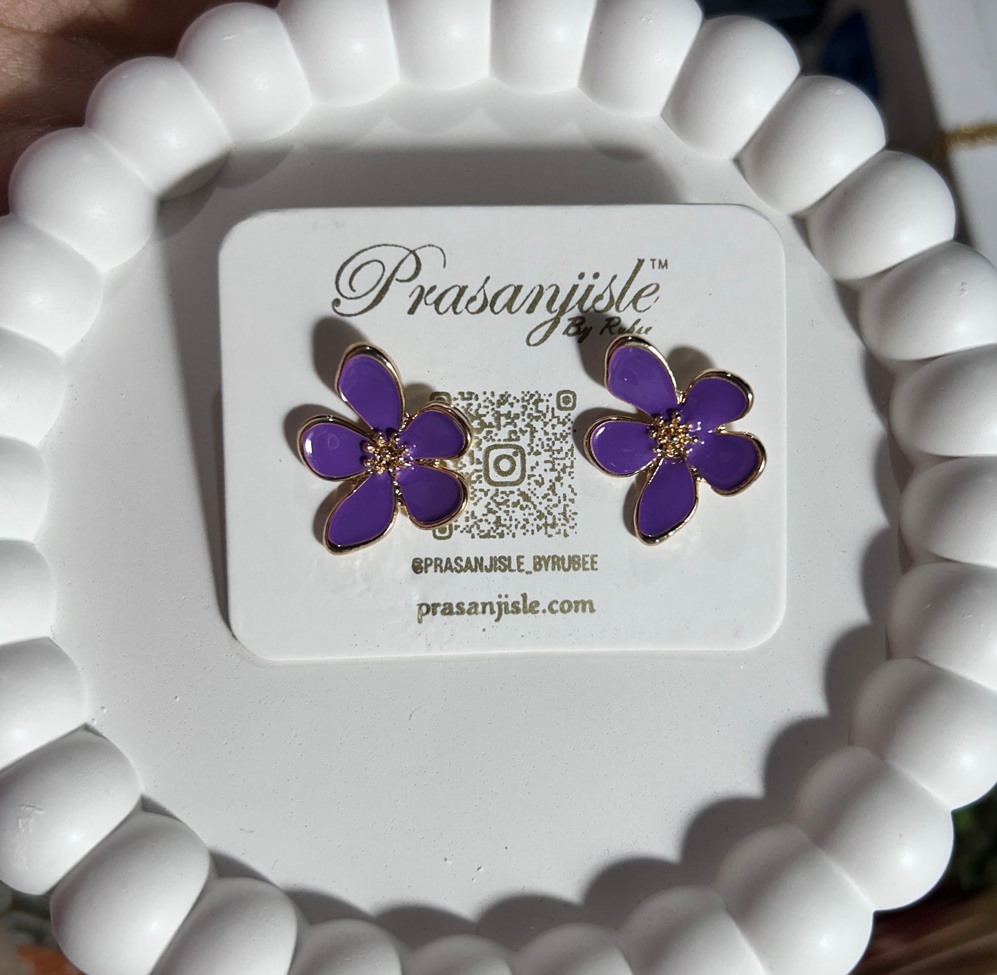 Floral Stud Earrings