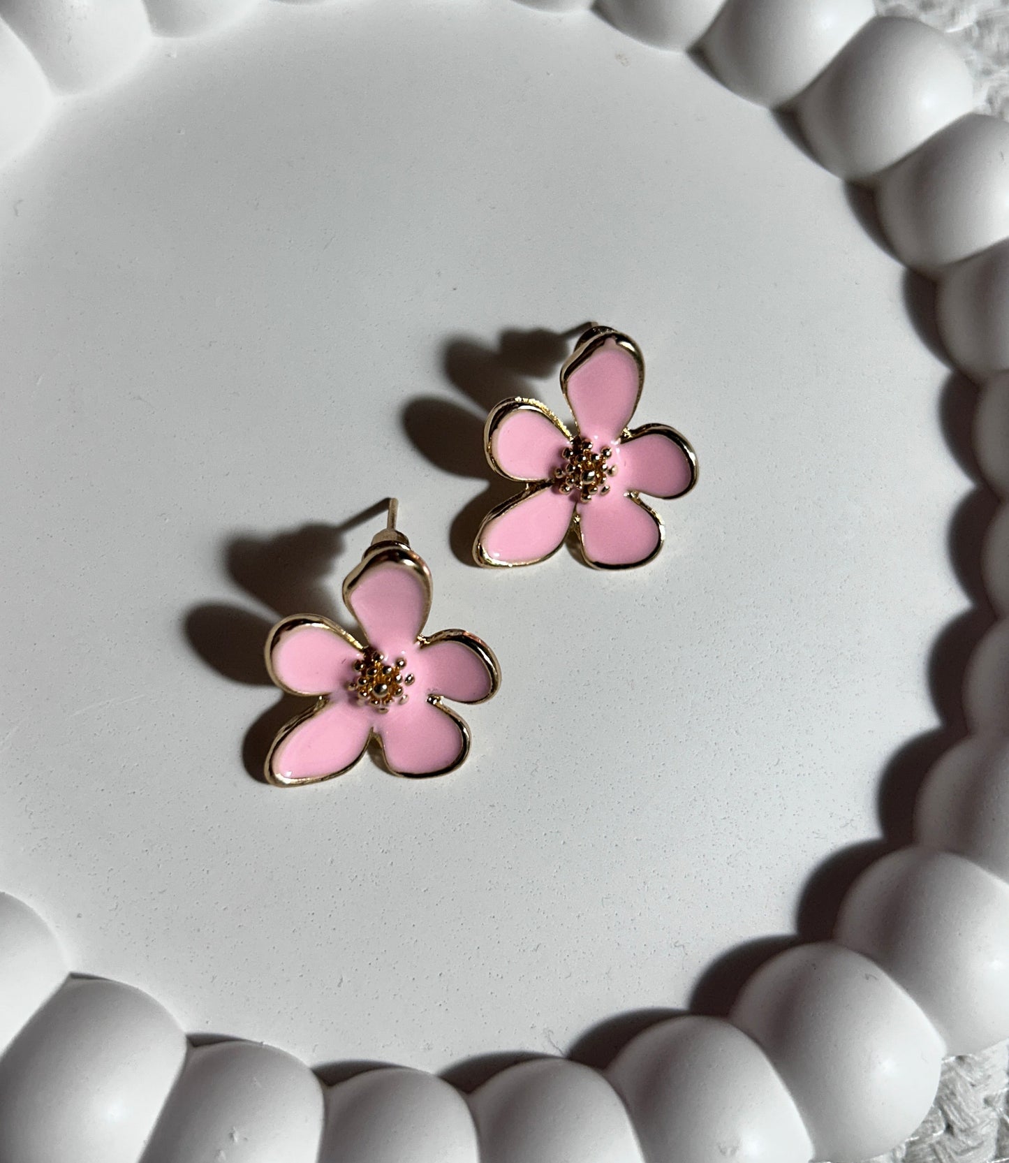 Floral Stud Earrings